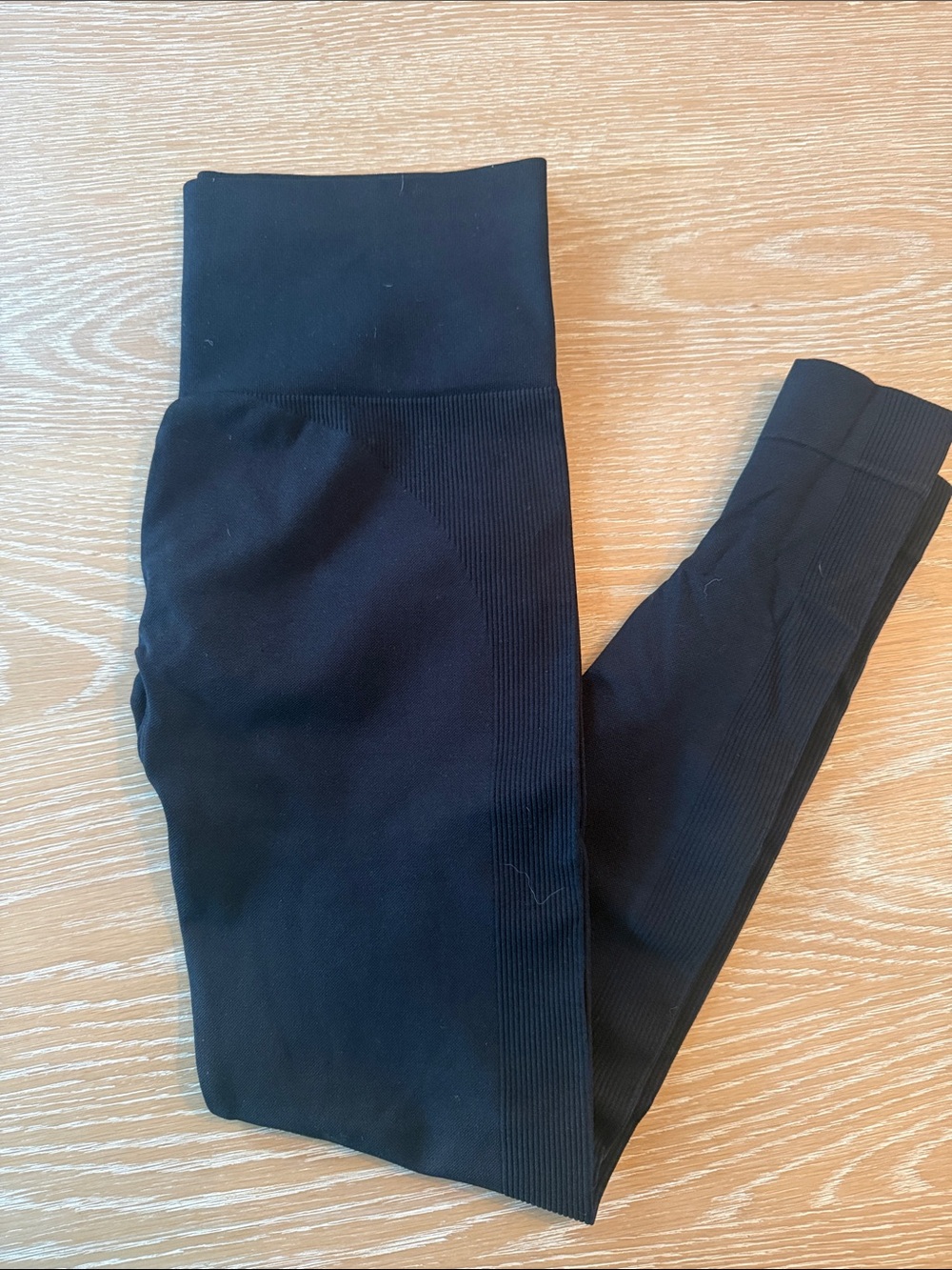 SET Active Kids Black Seamless High-Waist Leggings